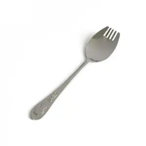 어린이집 유치원 스텐 스푼 겸용 숟가락 자기주도이유식 유아수저