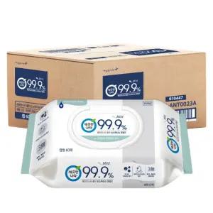 깨끗한나라 클린 손소독티슈 마일드 캡형 60매 24팩