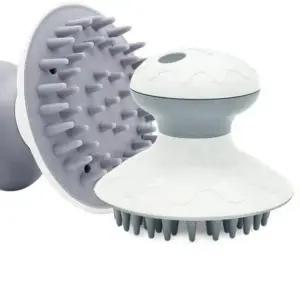 핸디마사지기 전동 두피 마사지기 실리콘 진 SW-1206