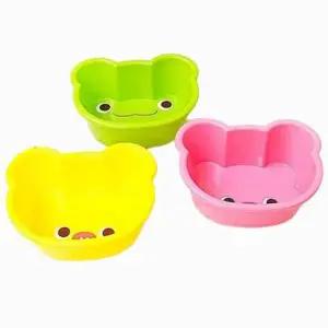 대야 귀여운 동물 세수 세숫대야 플라스틱 1p