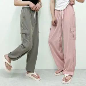 투웨이 쿨링 카고팬츠 5color / 여름바지 냉감 밴딩 시원한 데일리