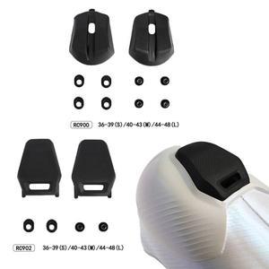 로드 바이크 락 슈 힐 패드 RC901 RC903용 마모된 수리 ABS 블랙 좌우 교체용 한 쌍