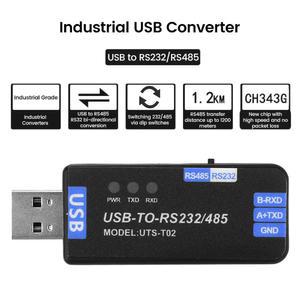 통신 모듈 USB RS485/RS232 양방향 반이중 직렬 포트 라인 변환기 산업용 등급 CH343G