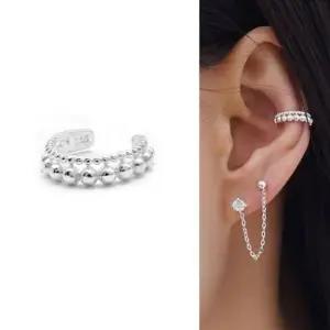 여자귀걸이 925실버 귀찌 SE044