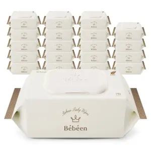 베베앙 아기물티슈 두꺼운 프리미엄 골드 75gsm 물티슈 70매 20팩(고급 물티슈)