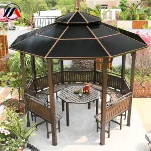 야외 가제보 옥상 테라스