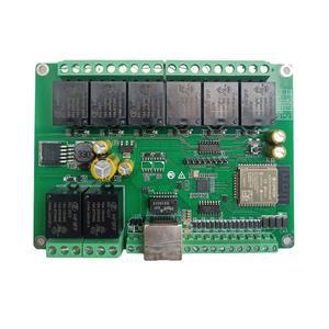 이더넷 릴레이 네트워크 Wifi 스위치 Modbus MQTT TCP UDP 웹 HTTP 일정 작업 CAN RS485 CoAP Domoticz 타이머 모듈