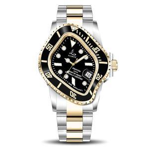 [미국배송] 일리마이트 멜팅 오토매틱 남성용 시계 일본 미요타 8215 자가 감기 기계 운동 여성용 방수 스테인리스 스틸 아트 초현실주의 손목시계