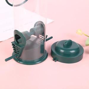 Dangling Bird Feeder 조류 식품 디스펜서 다람쥐 방지 용기 컨테이너 관형 공급