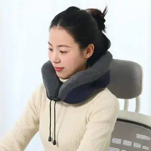 넥필로 C5G2L4R6 메리폼 목베개 네이비 여행용목쿠션