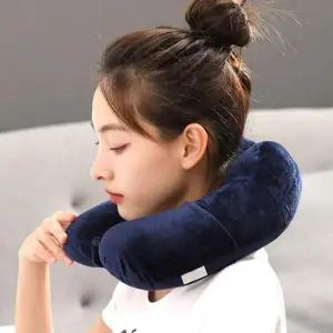 차량용 H4M5Y8S8 사무용 기내용 부드러운 편한 똑딱이 목베개