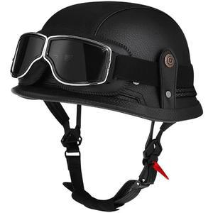 클래식 반모 헬멧 빈티지 바이크 스냅백 오토바이 여름 하이바 페이스