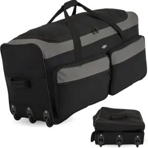 트래블러스 클럽 36인치 아스가르드 3륜 롤링 더플백