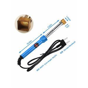 인두기팁 전기 t형 케이블 원형 1 65cm 넓은 60W 회로 유럽형 블루