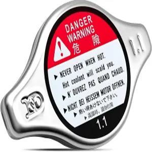 HABNVUON 19045-PAA-A01 라디에이터 캡 커버 스테인리스 스틸 차량 냉각수 탱크 혼다 시빅 어코드 CRV