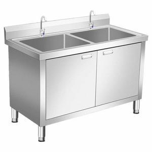 스텐 싱크대 업소용 식당 플랫폼 다용도실 개수대 싱크 좌 가게 간이