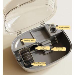 햄스터 케이지 서식지 집 쥐 기니피그 작은 동물