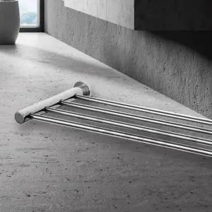 스텐 수건선반 1단 욕실 화장실 선반 IBA1090