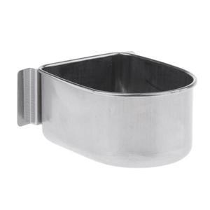 걸이형 새 먹이통 스테인리스 스틸 스텐 그릇 새장용 호환 물통 앵무새 야외용