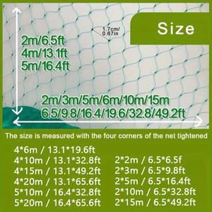 1pc 정원 그물 조류 보호 채소 식물 꽃과 과일 나무 격자 체크 무늬 그리드 해충 펜싱 네트 정지