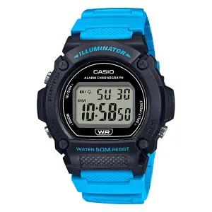 카시오 시계 W-219H-2A2V 남성용 손목시계 전자시계 우레탄밴드 CASIO 정품