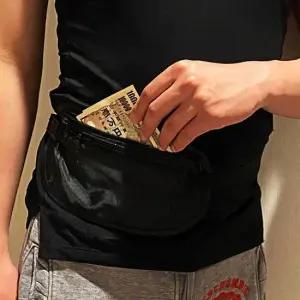 소매치기방지 여행용 복대 가방 블랙 여행용복대