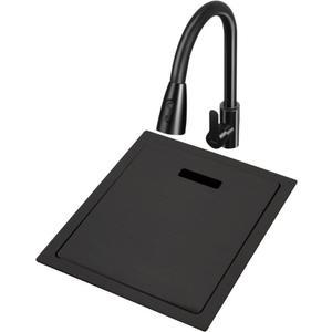 블랙 소형 싱크볼 주방 세척대 개수대 패키지 식기 25x40 야채 기본 미니