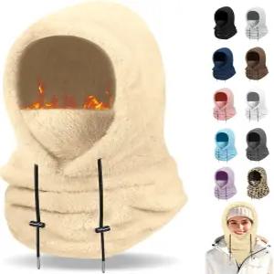 핀비조 겨울 발라클라바 스키 마스크 스노보드 하이킹 사이클링을 위한 방풍 플리스 따뜻한 얼굴 커버 후드