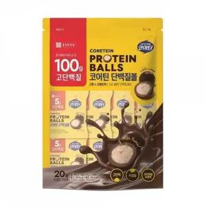 맛있는 코어틴 단백질볼 20그램 x 20pk