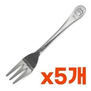 상일 곰돌이 유아용 포크1p x 5개 아동포크 어린이
