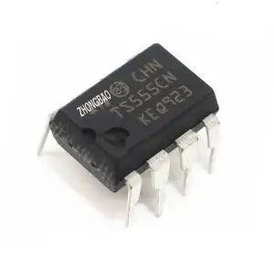 10 PCS TS555CN 555 DIP8 IC 타이머 저전력 CMOS