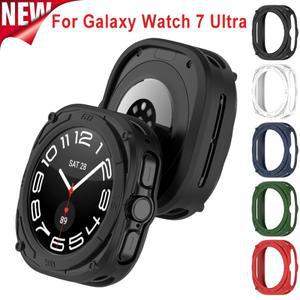 삼성 갤럭시 시계 7 울트라 대한 실리콘 보호 케이스 47mm 액세서리에 TPU 소프트 커버 셸