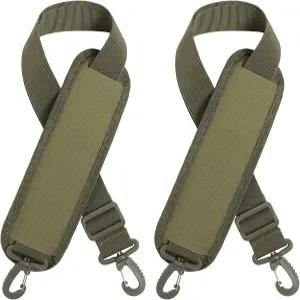 크로스바디 파우치 백을 위한 2팩 어깨끈 패드 조절 가능한 교체