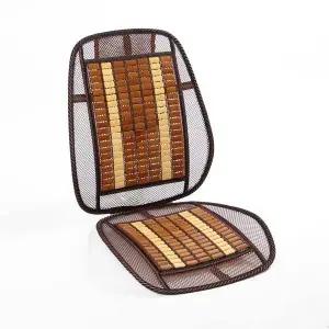 시트커버 L9A5H0F8 쿨리버 대나무 목베개 자동차 시트차량용