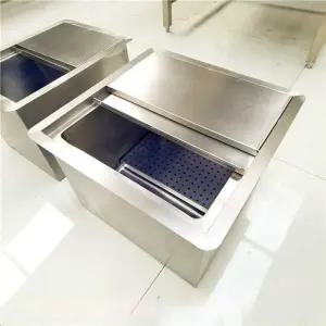 스빈 이동식 카페 매립형 저장고 내경 얼음