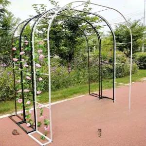 아치형 대문 장미 가든 게이트 장미아치 장식 펜스 스탠드 넝쿨 정원아치 조경 식물 울타리