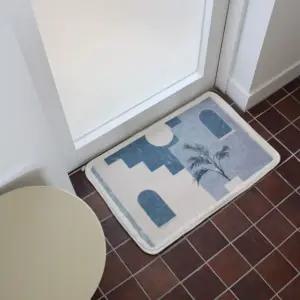 오브제 욕실 발매트주방 화장실 현관 출입구 인테리어
