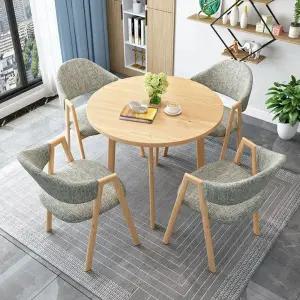 카페 테이블 세트 4인용 원형 업소용 사무실 거실