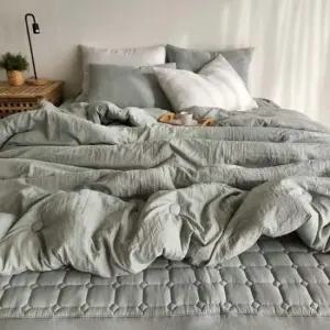 심플 세미 차렵이불 이불 패드 베개커버1P SS 세트 차렵이불