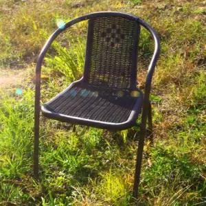 인조 라탄 캠핑 야외 의자 1세트 (5개) 카페 정원