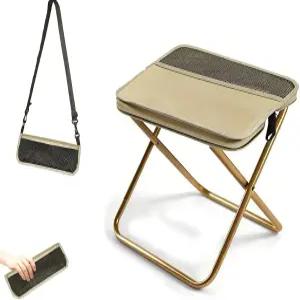 휴대용 접이식 배낭 의자 포켓 체어 캠핑 낚시 미니 야외 슬링백 여행용 가방