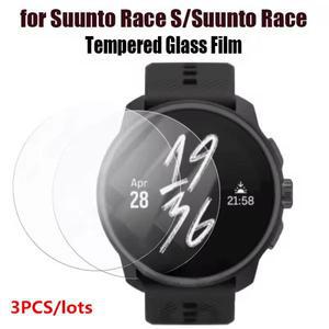 Suunto Race 강화유리 스마트워치 스크린 보호필름 9H 2.5D 투명 3개/세트