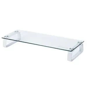 모니터 받침대 컴퓨터 책상용 스탠드 선반 거치대 높이조절