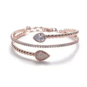 직장인 물방울 커프팔찌 FB143