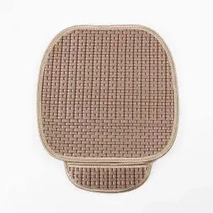 원스카 L9B6R0G1 자동차쿨방석 싱글 브라운 자동차방석