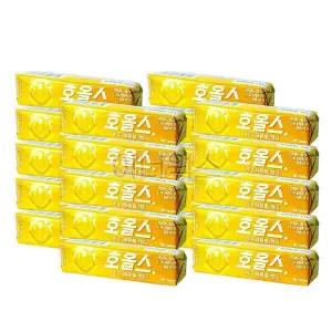 HALLS W8J8R4G9 호올스 캔디 27.9g x 20개세트 (허니레몬향)