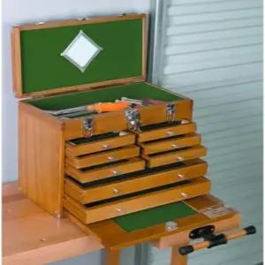 윈저 디자인의 8 서랍 나무 도구 상자 스페셜