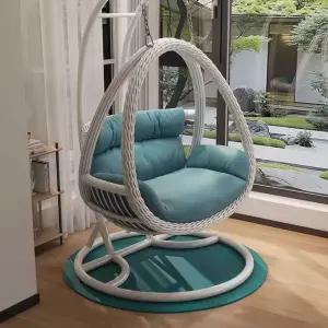 정원그네 의자 펜션 나무쿠션 행잉체어 등나무 실내