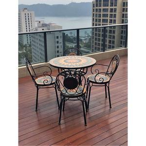 발코니 테이블 철제 탁자 테이블의 트 가구 야외 거실 아르하 원형티테이블 카페