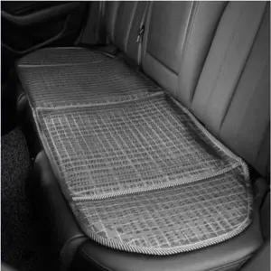 통풍구조물 O4J9Y6B6 사용 차량용 통풍방석 실버체크 3인용